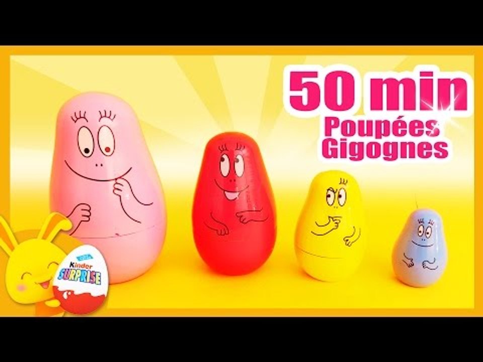 Poupées gigognes russes - 50 min de Surprises Disney pour les enfants - Titounis