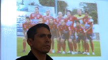 Curso de fútbol y liderazgo por el D.T. Jorge Manrique