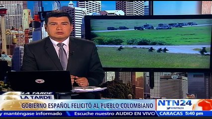 España confirma acompañamiento a Colombia en misión de verificación del alto el fuego definitivo en el país