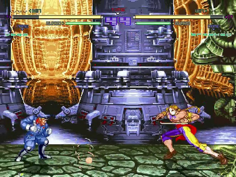 Vega (Street Fighter) Vs Brocken (World Heroes)