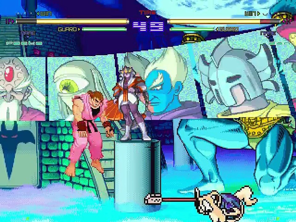 Rocko (Rocko's Modern Life) Vs Dan Hibiki (Street Fighter)