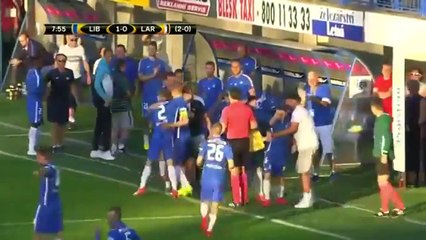 Liberec  -  AEK Larnaca  3 - 0   highlights Europa League 25.08.2016