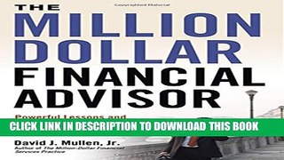 Collection Book The Million-Dollar Financial Advisor: Powerful Lessons and Proven Strategies from