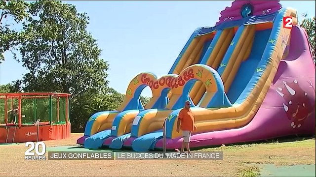 Jeux gonflables : le succès du made in France