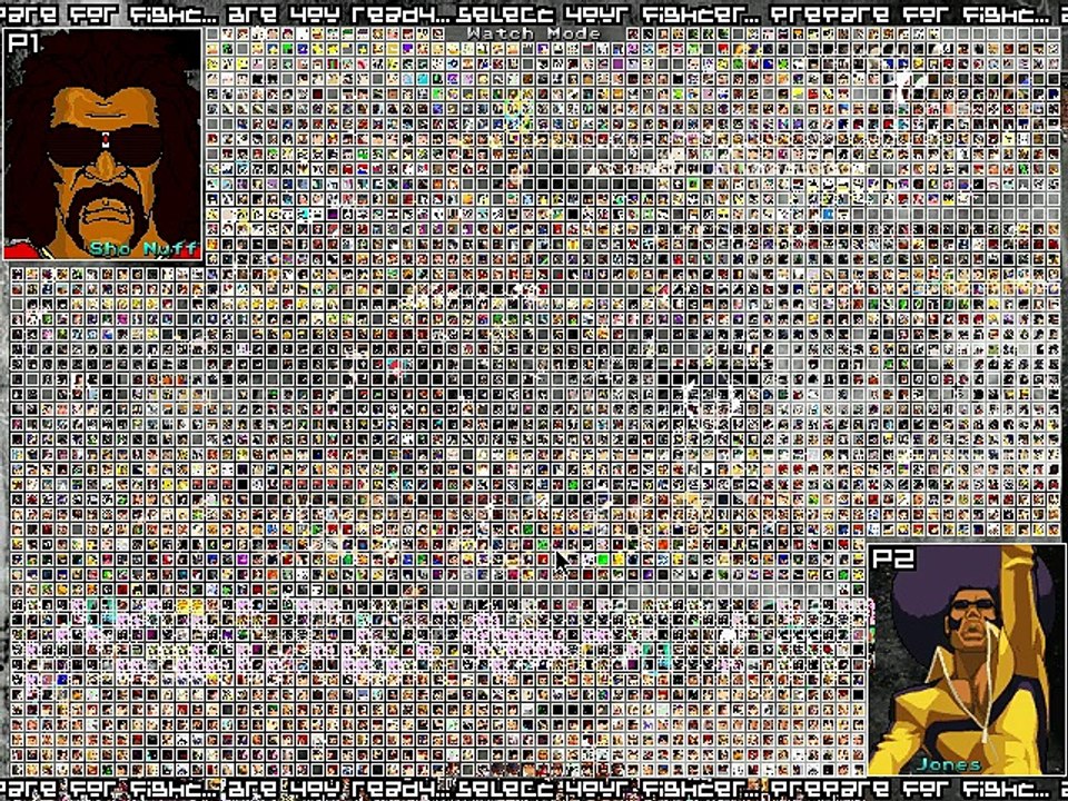 Sho Nuff (The Last Dragon) Vs Mr. Jones (Rage of the Dragons)