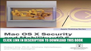 Collection Book Apple Training Series: Mac OS X Security and Mobility v10.6: A Guide to Providing