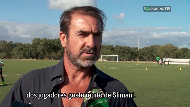 Eric Cantona : J'aime beaucoup Slimani