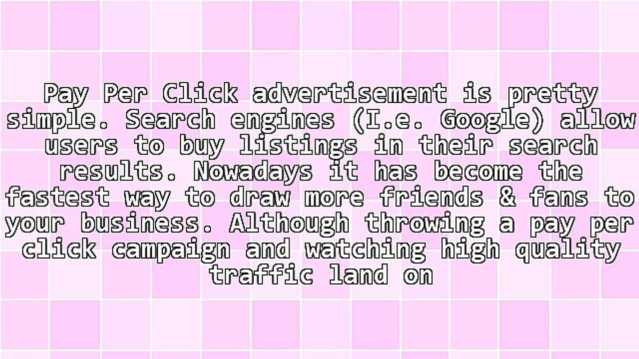 Successful PPC in Eight Basic Steps