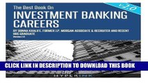 Collection Book The Best Book on Investment Banking Careers