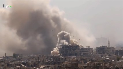 اتفاق على إخراج المدنيين والمقاتلين من داريا