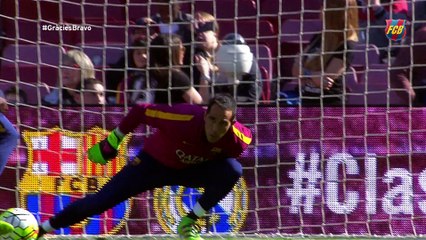 Se va del FC Barcelona mi arquero favorito, el chileno Claudio Bravo =(