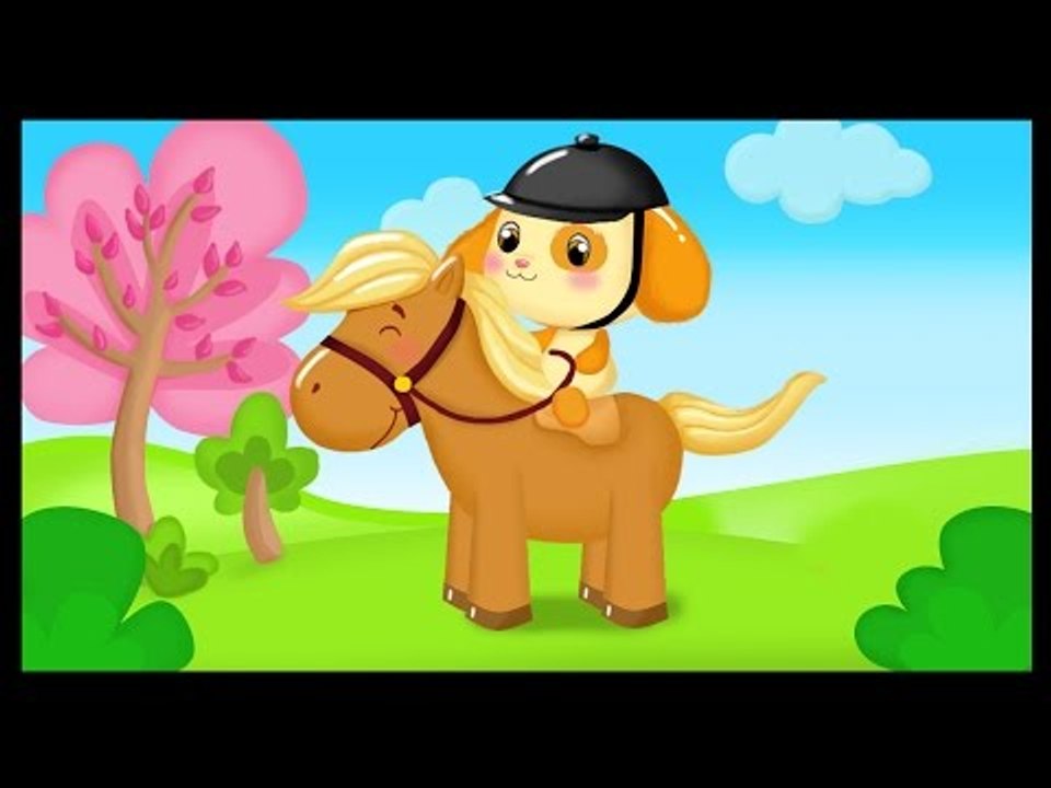La comptine du cheval pour les enfants - Titounis