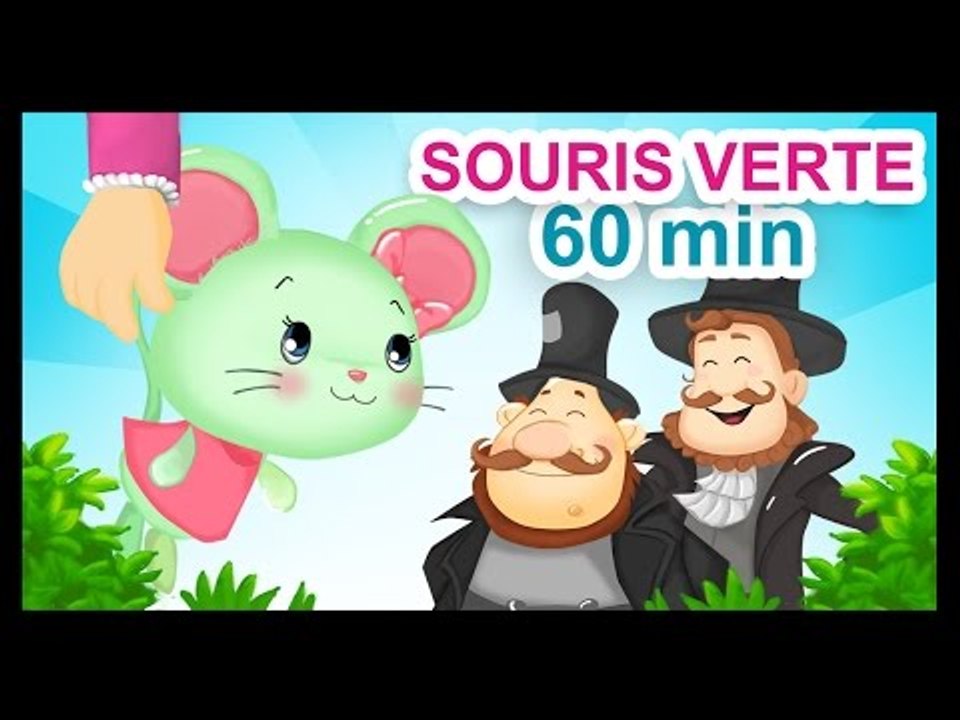 Une Souris Verte - Comptines sur les animaux pour les plus petits
