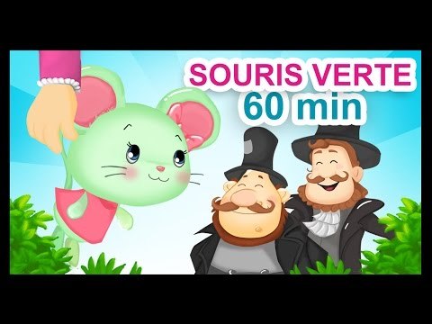 Une Souris Verte - Comptines sur les animaux pour les plus petits