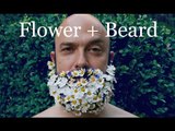 Daughters Decorate Dad's Beard With Beautiful Flowers