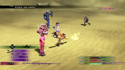 FINAL FANTASY X-2 REMASTER HD (149y) BIKANEL OASIS LOGOS BOSS (UNIFORM 3) & MASSAGE MINIGAME (CHAPTER 2)