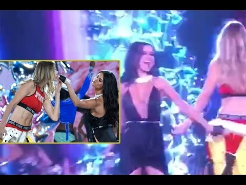 Selena Gomez Slaps Gigi Hadid’s BUTT At ‘Victoria’s Secret Fashion Show