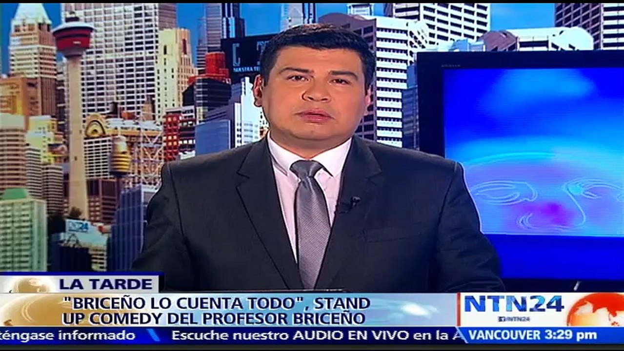 "No podemos presentarnos en teatros del estado" Profesor Briceño a NTN24 sobre su stand-up comedy de política venezolana