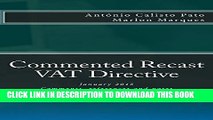 [PDF] Commented Recast VAT Directive: January 2015 Popular Colection