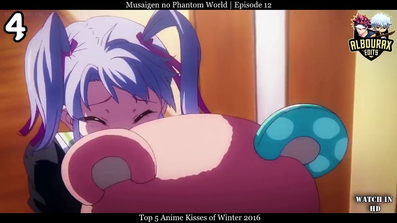 Top 5 Anime Kisses Scenes of Winter 2016