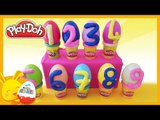 Les chiffres - Oeufs surprises pour apprendre les chiffres aux enfants - Titounis - Touni Toys