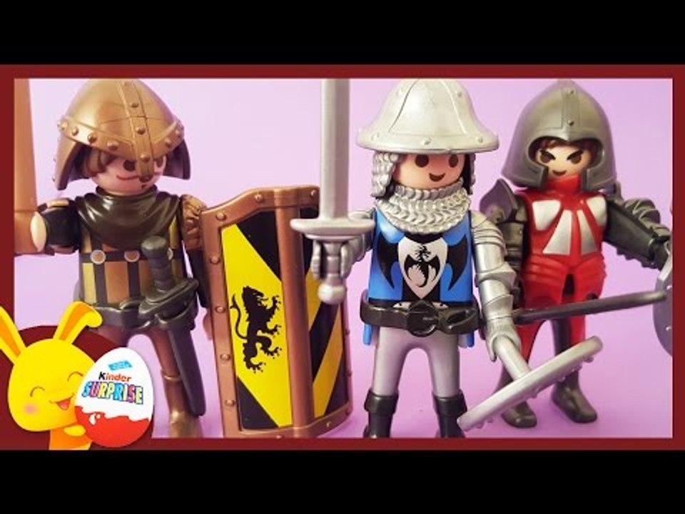 Maxi oeufs surprises Playmobil Garçon - jouets chevaliers -Touni Toys -  Vidéo Dailymotion