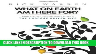 [PDF] What on Earth Am I Here For? Purpose Driven Life(Booklet) Full Colection