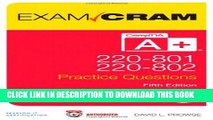 Collection Book CompTIA A  220-801 and 220-802 Authorized Practice Questions Exam Cram (Exam Cram