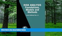 Big Deals  Risk Analysis Foundations, Models, and Methods (International Series in Operations