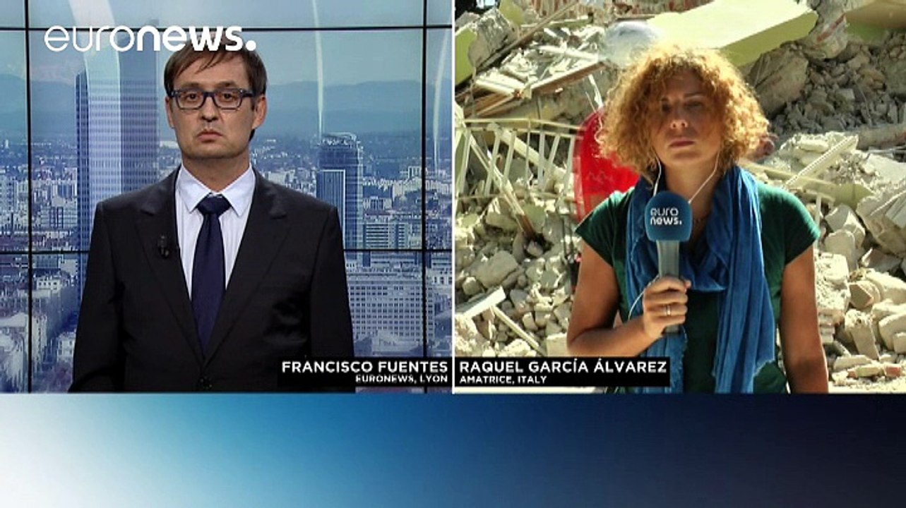 Sisma in Centro Italia: l'inviata di euronews "in molti preferiscono dormire in auto"