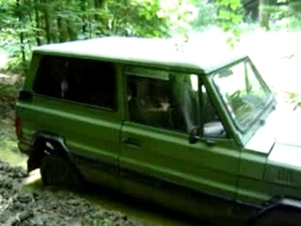 Tracteur dans le coffre