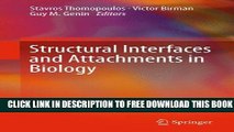 New Book Structural Interfaces and Attachments in Biology