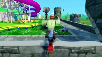 Người Khổng Nhện và Người Khổng Lồ Hulk Cưỡi Khủng Long 2016