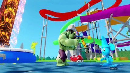 Người Khổng Nhện và Người Khổng Lồ Hulk Cưỡi Khủng Long 2016