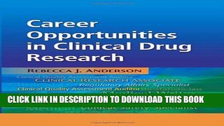 [PDF] Career Opportunities in Clinical Drug Research Full Colection