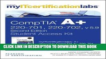 New Book CompTIA A  Cert Guide 220-701 and 220-702, V5.9 MyITCertificationLab -- Access Card