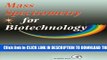 [PDF] Mass Spectrometry for Biotechnology Full Online