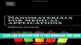 New Book Nanomaterials for Medical Applications