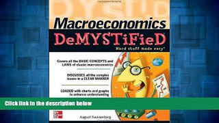 Full [PDF] Downlaod  Macroeconomics Demystified  READ Ebook Online Free