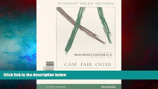 Must Have  Priniciples of Macroeconomics, Student Value Edition Plus NEW MyEconLab with Pearson