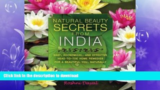 FAVORITE BOOK  Natural Beauty Secrets from India FULL ONLINE