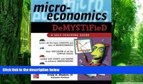 Big Deals  Microeconomics Demystified: A Self-Teaching Guide  Best Seller Books Most Wanted