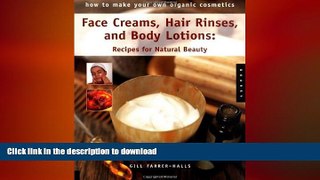 FAVORITE BOOK  How to Make Your Own Organic Cosmetics: Face Masks, Hair Rinses   Body Lotions: