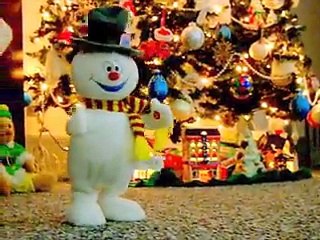 Dancing Frosty the Snowman and A Rockin  Christmas Sled Dog