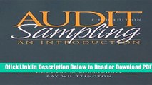 [Get] Audit Sampling: An Introduction to Statistical Sampling in Auditing Free New