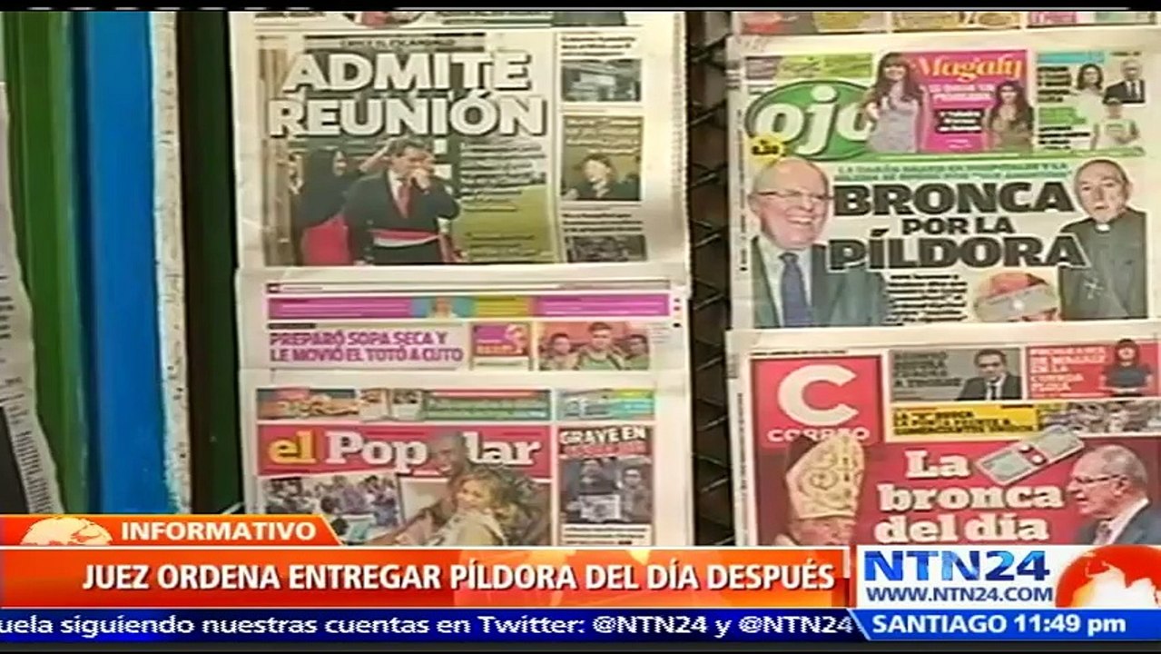Conseguir la pastilla del ‘día después’ es gratis: Perú aprobó su distribución sin ningún costo