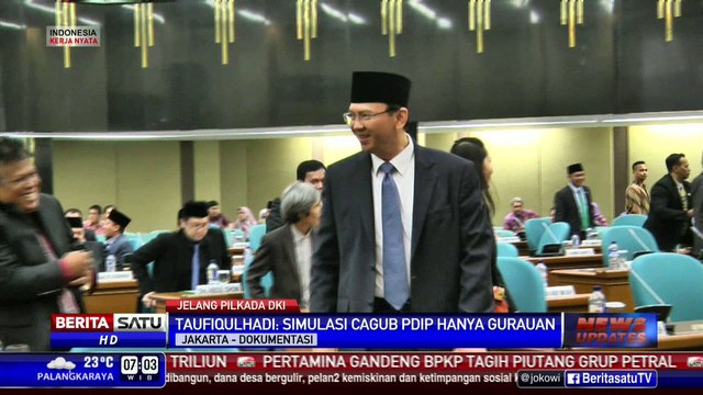 Nasdem: Simulasi Cagub Pilkada DKI oleh PDIP Hanya Gurauan Politik