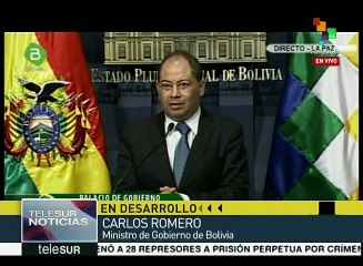 Gobierno boliviano confirma que viceministro fue asesinado