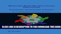 Collection Book Managing Nano-Bio-Info-Cogno Innovations: Converging Technologies in Society