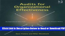 [Get] Audits For Organizational Effectiveness Free Online